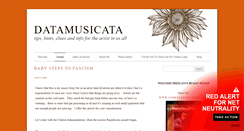 Desktop Screenshot of datamusicata.com